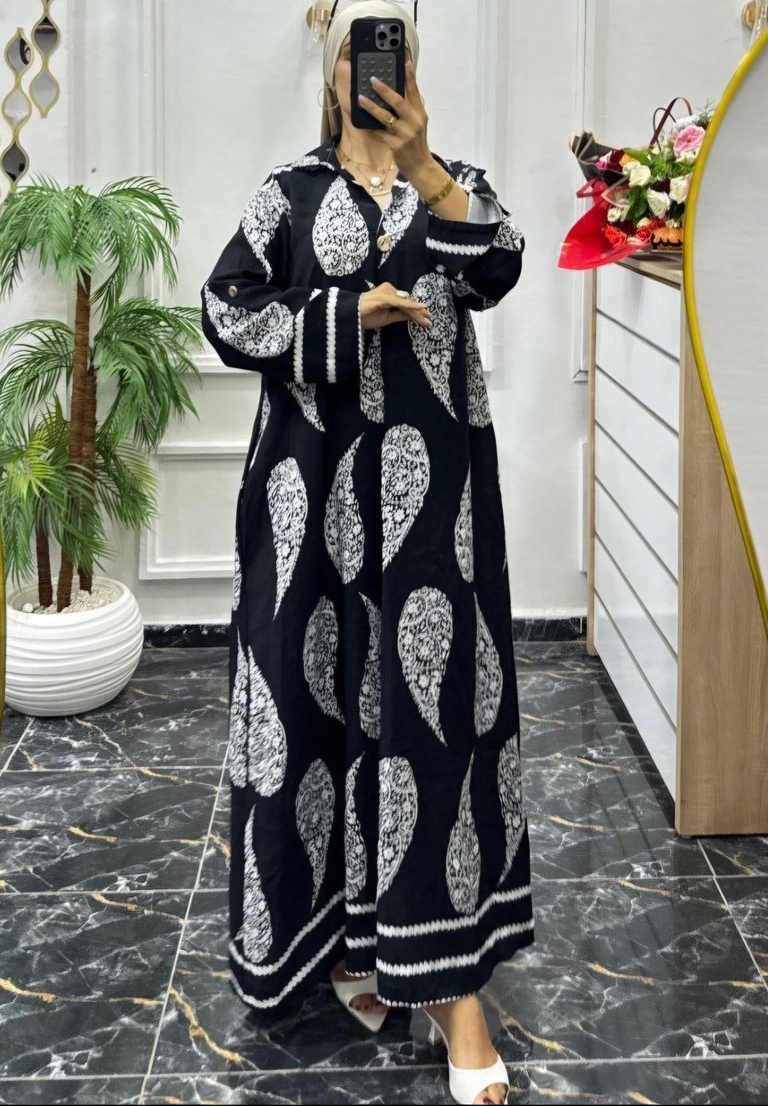 Robe longue en Lin