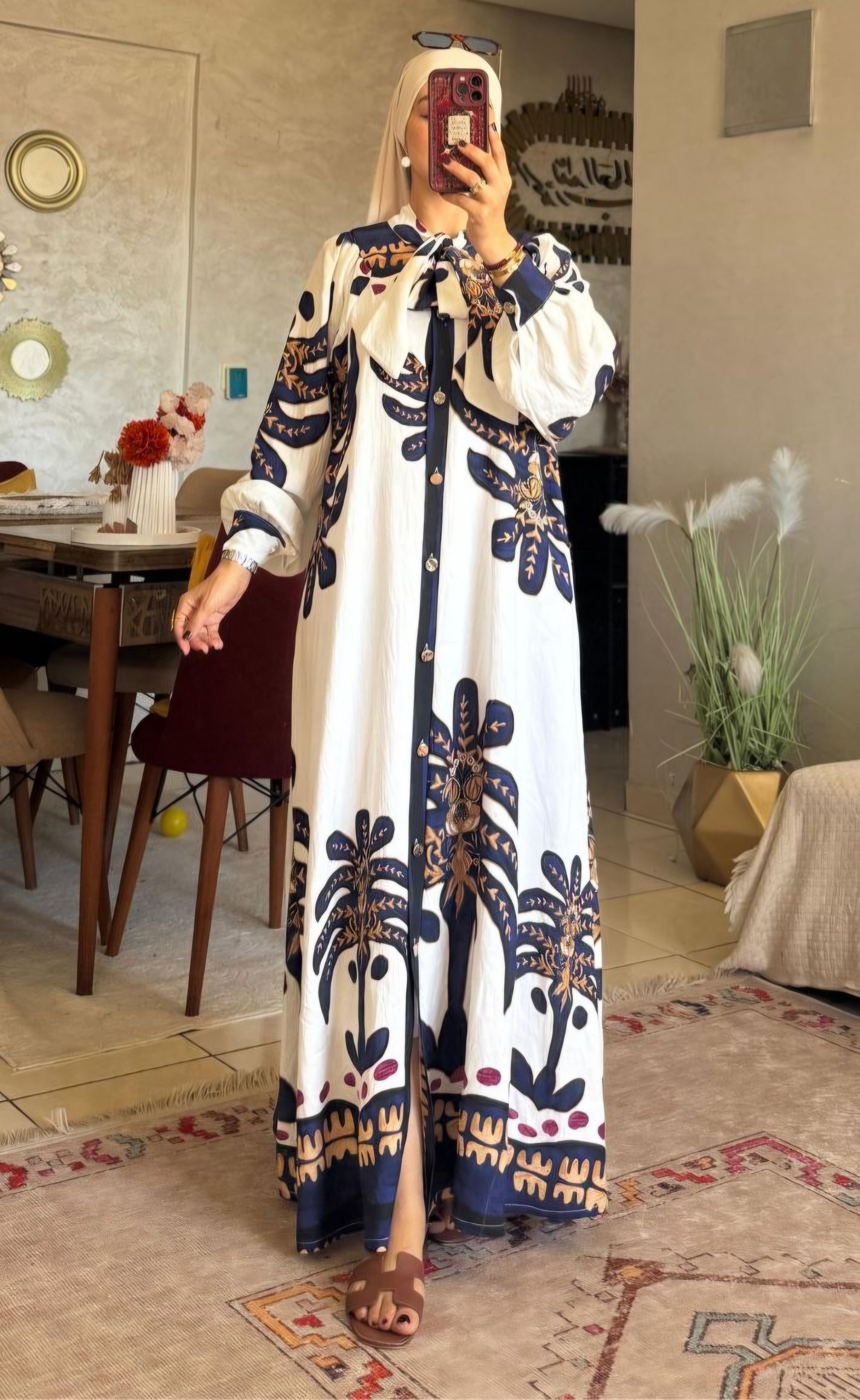 Robe Longue en Lin