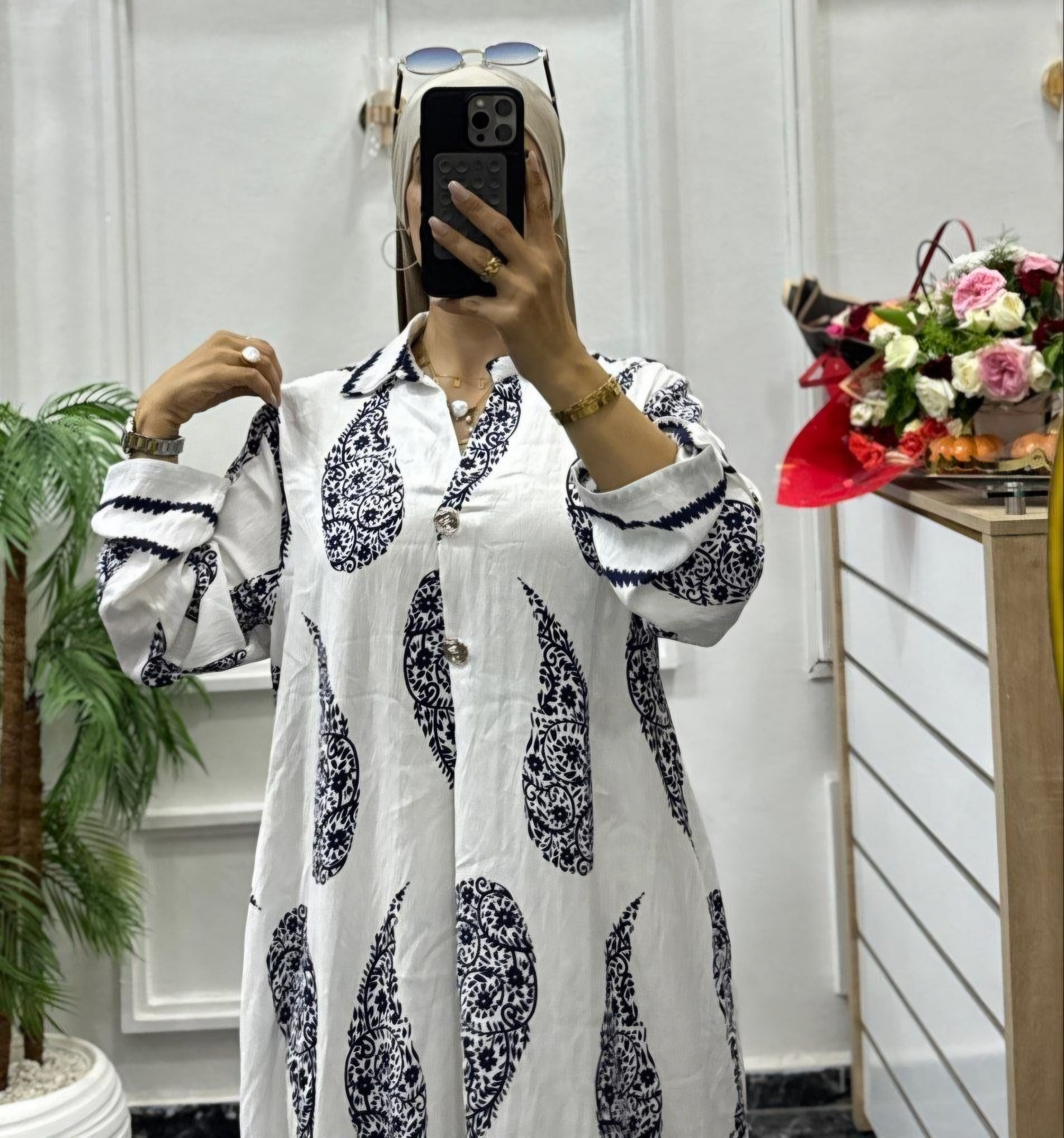 Robe longue en Lin