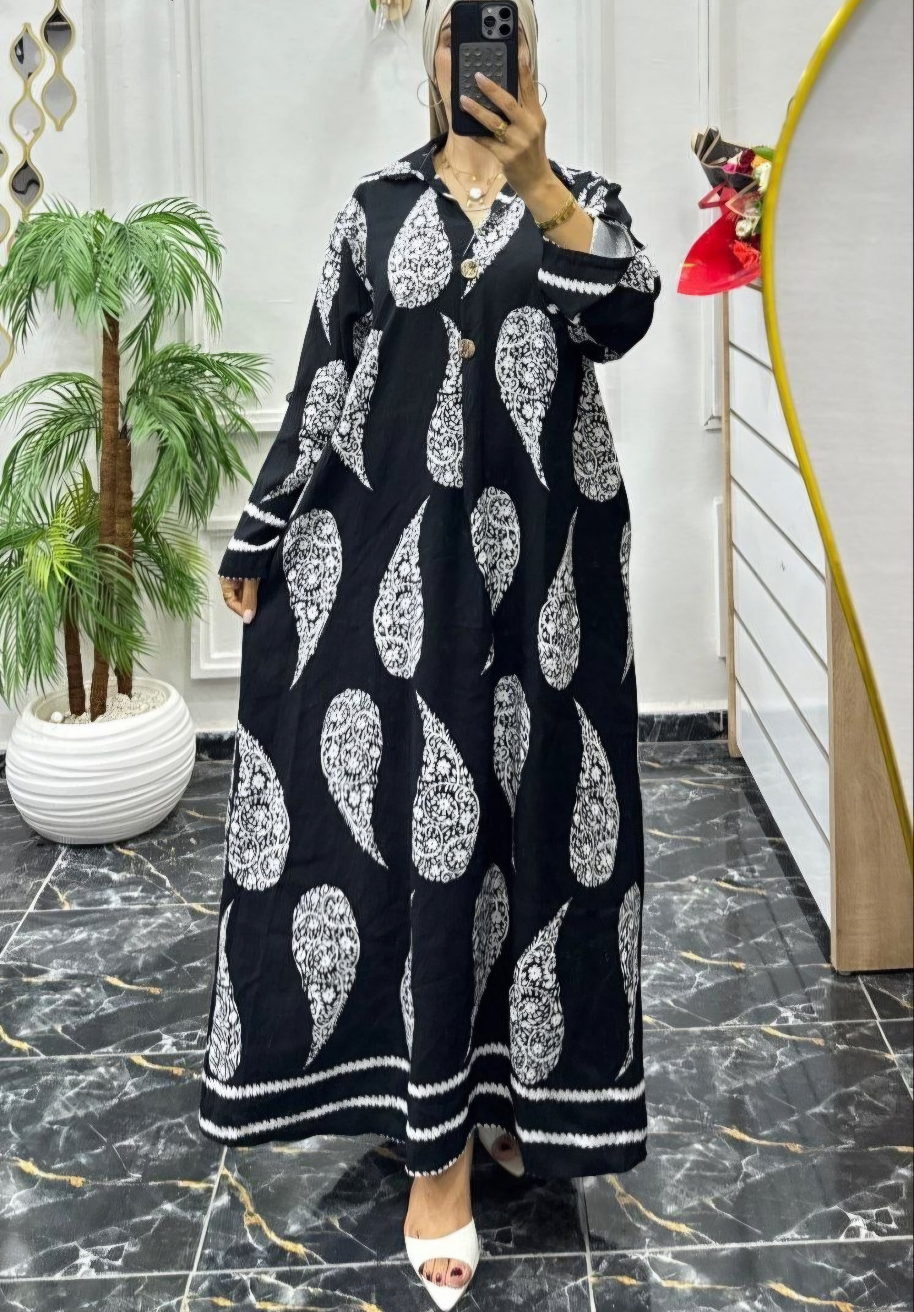 Robe longue en Lin